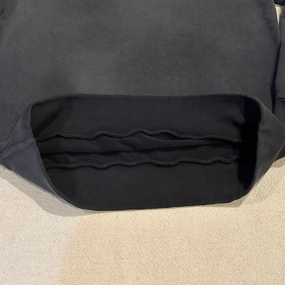 Buffalo David Bitton Men's Charcoal Crewneck Sweatshirt L